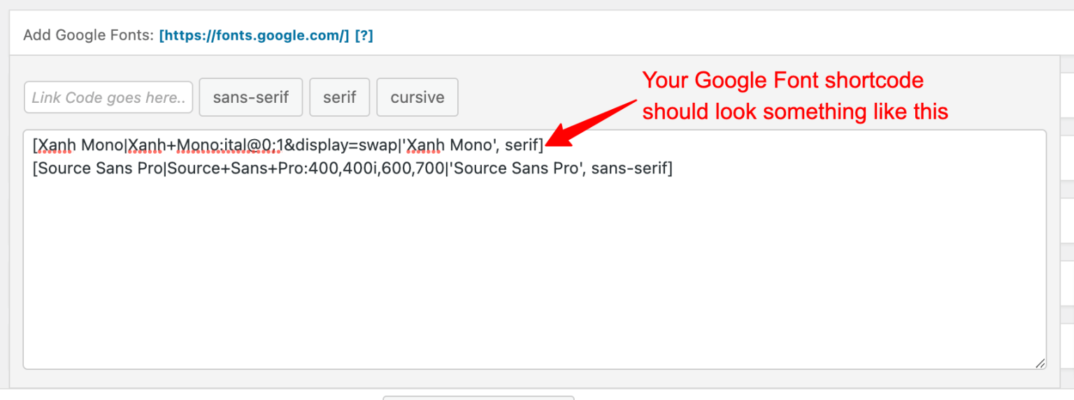 How To Add New Google Fonts To Dynamik - Cobalt Apps Docs